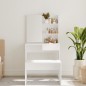 vidaXL Tocador con espejo blanco 74,5x40x141 cm vidaXL Tocador con espejo blanco 74,5x40x141 cm