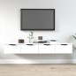 vidaXL Armarios de pared 2 unidades contrachapada blanco 68x30x20 cm vidaXL Armarios de pared 2 unidades contrachapada blanco 68x30x20 cm