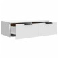 vidaXL Armarios de pared 2 unidades contrachapada blanco 68x30x20 cm vidaXL Armarios de pared 2 unidades contrachapada blanco 68x30x20 cm