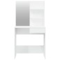vidaXL Tocador con espejo blanco 74,5x40x141 cm vidaXL Tocador con espejo blanco 74,5x40x141 cm