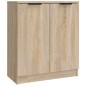 vidaXL Aparadores 3 piezas madera contrachapada color roble sonoma vidaXL Aparadores 3 piezas madera contrachapada color roble sonoma