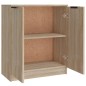 vidaXL Aparadores 3 piezas madera contrachapada color roble sonoma vidaXL Aparadores 3 piezas madera contrachapada color roble sonoma