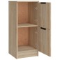 vidaXL Aparadores 3 piezas madera contrachapada color roble sonoma vidaXL Aparadores 3 piezas madera contrachapada color roble sonoma