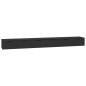 vidaXL Armarios de pared 2 uds madera contrachapada negro 102x30x20 cm vidaXL Armarios de pared 2 uds madera contrachapada negro 102x30x20 cm