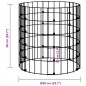 vidaXL Compostador de jardín acero galvanizado Ø50x50 cm vidaXL Compostador de jardín acero galvanizado Ø50x50 cm