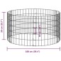 vidaXL Compostador de jardín acero galvanizado Ø100x50 cm vidaXL Compostador de jardín acero galvanizado Ø100x50 cm