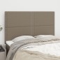 vidaXL Cabeceros 4 unidades tela gris taupe 72x5x78/88 cm vidaXL Cabeceros 4 unidades tela gris taupe 72x5x78/88 cm
