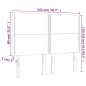 vidaXL Cabeceros 4 unidades tela gris taupe 72x5x78/88 cm vidaXL Cabeceros 4 unidades tela gris taupe 72x5x78/88 cm