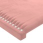 vidaXL Cabeceros 2 unidades de terciopelo rosa 80x5x78/88 cm vidaXL Cabeceros 2 unidades de terciopelo rosa 80x5x78/88 cm