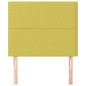 vidaXL Cabeceros 2 unidades de tela verde 100x5x78/88 cm vidaXL Cabeceros 2 unidades de tela verde 100x5x78/88 cm