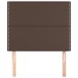 vidaXL Cabeceros 2 unidades de cuero sintético marrón 90x5x78/88 cm vidaXL Cabeceros 2 unidades de cuero sintético marrón 90x5x78/88 cm