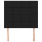 vidaXL Cabeceros 2 unidades de tela negro 80x5x78/88 cm vidaXL Cabeceros 2 unidades de tela negro 80x5x78/88 cm