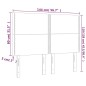 vidaXL Cabeceros 4 unidades cuero sintético gris 72x5x78/88 cm vidaXL Cabeceros 4 unidades cuero sintético gris 72x5x78/88 cm