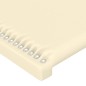 vidaXL Cabeceros 4 unidades cuero sintético color crema 80x5x78/88cm vidaXL Cabeceros 4 unidades cuero sintético color crema 80x5x78/88cm