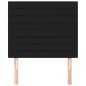 vidaXL Cabeceros 2 unidades de tela negro 100x5x78/88 cm vidaXL Cabeceros 2 unidades de tela negro 100x5x78/88 cm