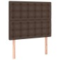 vidaXL Cabeceros 2 unidades de cuero sintético marrón 80x5x78/88 cm vidaXL Cabeceros 2 unidades de cuero sintético marrón 80x5x78/88 cm