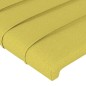 vidaXL Cabeceros 2 unidades de tela verde 80x5x78/88 cm