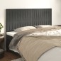 vidaXL Cabeceros 4 unidades de terciopelo gris oscuro 90x5x78/88 cm vidaXL Cabeceros 4 unidades de terciopelo gris oscuro 90x5x78/88 cm