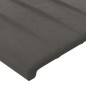 vidaXL Cabeceros 4 unidades terciopelo gris oscuro 72x5x78/88 cm vidaXL Cabeceros 4 unidades terciopelo gris oscuro 72x5x78/88 cm