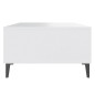 vidaXL Mesa de centro madera contrachapada blanco 103,5x60x35 cm vidaXL Mesa de centro madera contrachapada blanco 103,5x60x35 cm