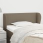 vidaXL Cabecero de tela gris taupe 103x23x78/88 cm vidaXL Cabecero de tela gris taupe 103x23x78/88 cm