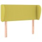 vidaXL Cabecero de tela verde 93x23x78/88 cm vidaXL Cabecero de tela verde 93x23x78/88 cm