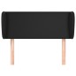 vidaXL Cabecero de cuero sintético negro 93x23x78/88 cm vidaXL Cabecero de cuero sintético negro 93x23x78/88 cm