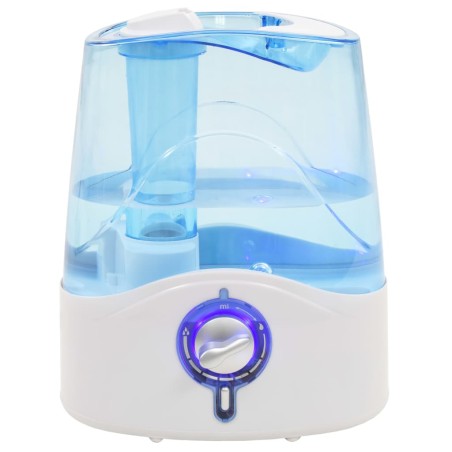 vidaXL Humidificador ultrasónico vapor frío luz nocturna 6 L 300 ml/h