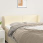 vidaXL Cabecero de cuero sintético color crema 147x23x78/88 cm vidaXL Cabecero de cuero sintético color crema 147x23x78/88 cm