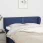 vidaXL Cabecero de tela azul 147x23x78/88 cm vidaXL Cabecero de tela azul 147x23x78/88 cm