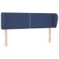 vidaXL Cabecero de tela azul 147x23x78/88 cm vidaXL Cabecero de tela azul 147x23x78/88 cm