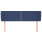 vidaXL Cabecero de tela azul 147x23x78/88 cm vidaXL Cabecero de tela azul 147x23x78/88 cm