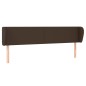 vidaXL Cabecero de cuero sintético marrón 163x23x78/88 cm vidaXL Cabecero de cuero sintético marrón 163x23x78/88 cm