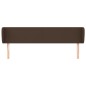 vidaXL Cabecero de cuero sintético marrón 163x23x78/88 cm vidaXL Cabecero de cuero sintético marrón 163x23x78/88 cm