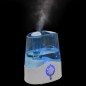 vidaXL Humidificador ultrasónico vapor frío luz nocturna 6 L 300 ml/h