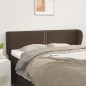 vidaXL Cabecero de cuero sintético marrón 147x23x78/88 cm vidaXL Cabecero de cuero sintético marrón 147x23x78/88 cm
