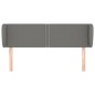 vidaXL Cabecero de tela gris oscuro 147x23x78/88 cm vidaXL Cabecero de tela gris oscuro 147x23x78/88 cm