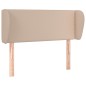vidaXL Cabecero de cuero sintético color capuchino 83x23x78/88 cm vidaXL Cabecero de cuero sintético color capuchino 83x23x78/88 cm