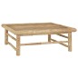 vidaXL Mesa de jardín de bambú 65x65x30 cm vidaXL Mesa de jardín de bambú 65x65x30 cm