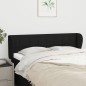 vidaXL Cabecero de tela negro 147x23x78/88 cm vidaXL Cabecero de tela negro 147x23x78/88 cm