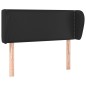 vidaXL Cabecero de cuero sintético negro 83x23x78/88 cm vidaXL Cabecero de cuero sintético negro 83x23x78/88 cm