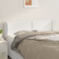 vidaXL Cabecero de cuero sintético blanco 147x23x78/88 cm vidaXL Cabecero de cuero sintético blanco 147x23x78/88 cm
