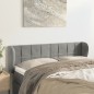 vidaXL Cabecero de terciopelo gris claro 147x23x78/88 cm vidaXL Cabecero de terciopelo gris claro 147x23x78/88 cm