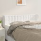 vidaXL Cabecero de cuero sintético blanco 147x23x78/88 cm vidaXL Cabecero de cuero sintético blanco 147x23x78/88 cm