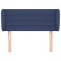 vidaXL Cabecero de tela azul 103x23x78/88 cm vidaXL Cabecero de tela azul 103x23x78/88 cm