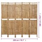 vidaXL Biombo divisor de 5 paneles 200x180 cm vidaXL Biombo divisor de 5 paneles 200x180 cm