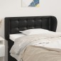 vidaXL Cabecero de cuero sintético negro 103x23x78/88 cm vidaXL Cabecero de cuero sintético negro 103x23x78/88 cm
