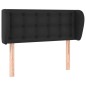 vidaXL Cabecero de cuero sintético negro 103x23x78/88 cm vidaXL Cabecero de cuero sintético negro 103x23x78/88 cm