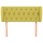 vidaXL Cabecero de tela verde 93x23x78/88 cm