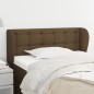vidaXL Cabecero de tela gris oscuro 103x23x78/88 cm vidaXL Cabecero de tela gris oscuro 103x23x78/88 cm